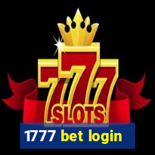 1777 bet login